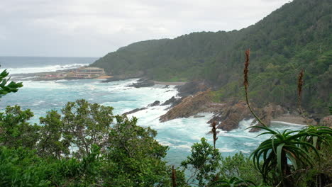 view of storms river mouth new visitor centre and scenic ecotourism destination