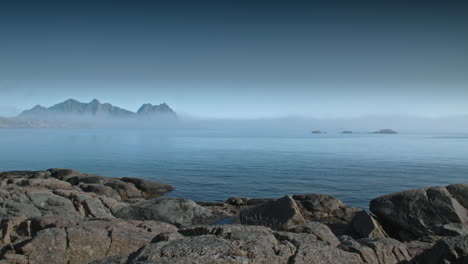 lofoten islands	landscape timelapse