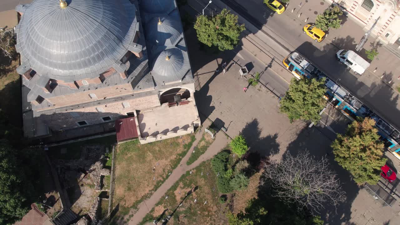 st의 푸른 시간 일몰 조감도