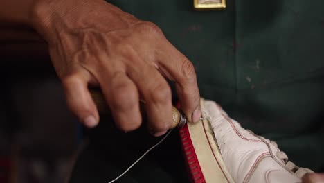 shoe repair process