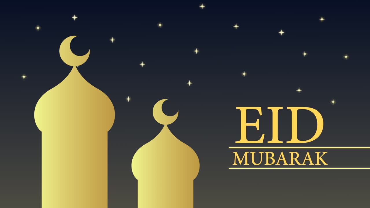 Diseño gráfico de Eid Mubarak