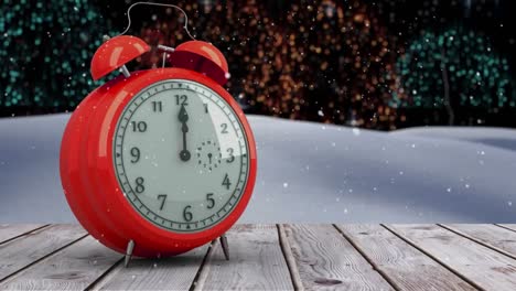 Alarm-clock-counting-down-to-midnight-for-new-year