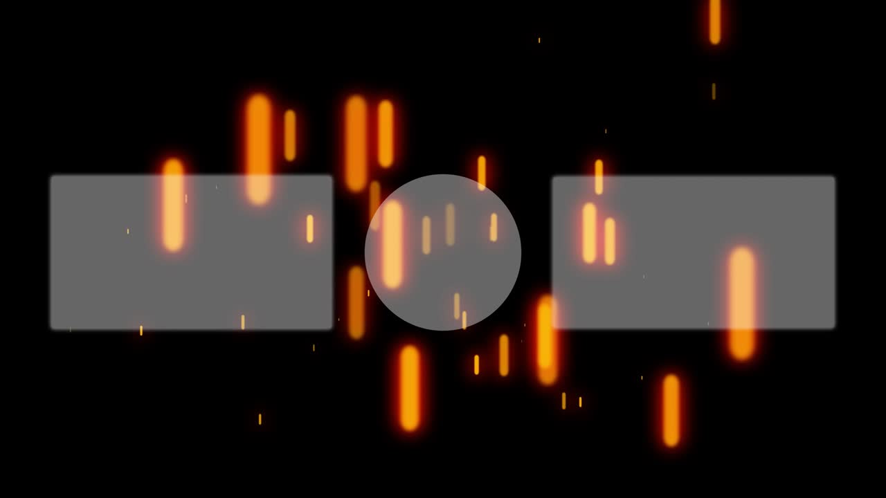 객체 조명 엔드 카드 엔딩 스크린 모션 그래픽