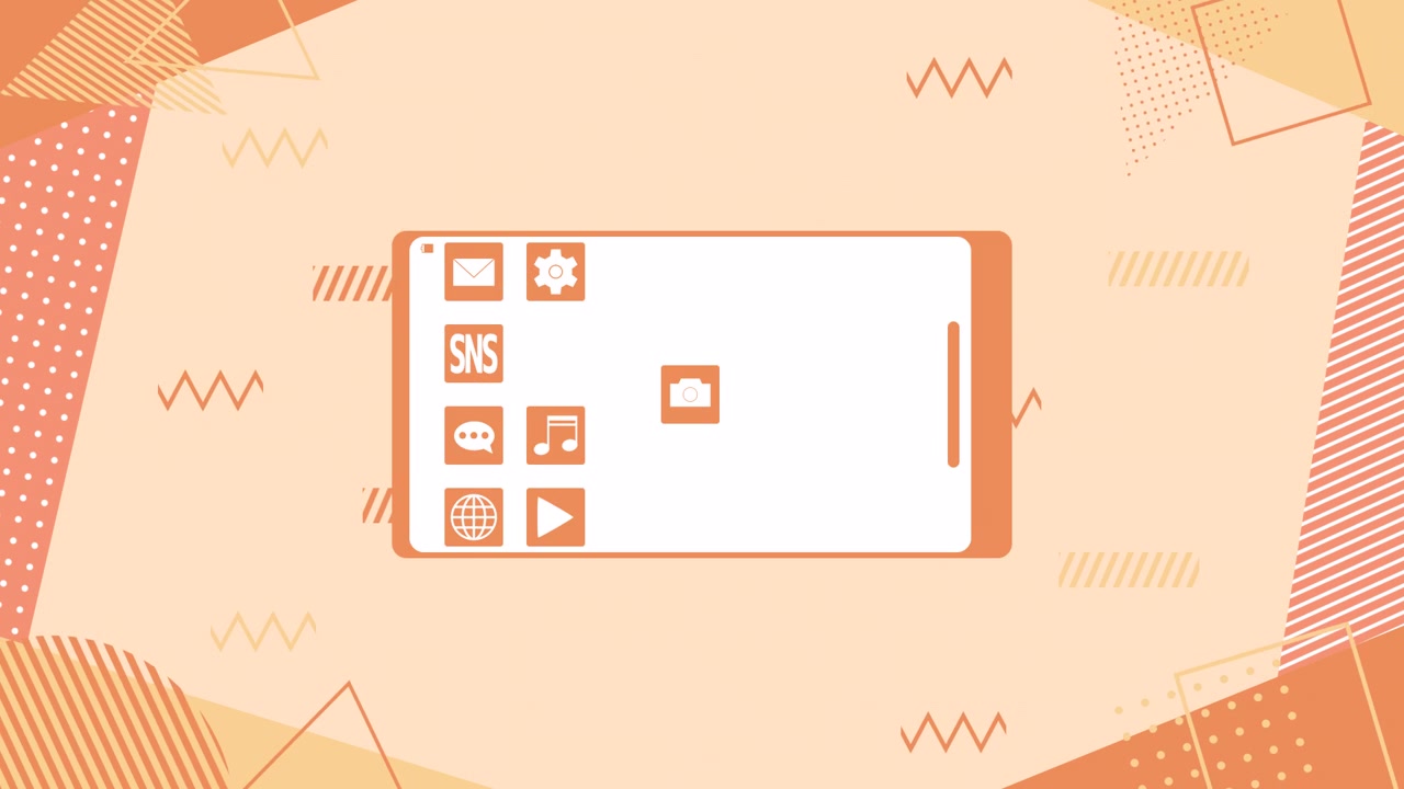 Mobile Phone App Interface