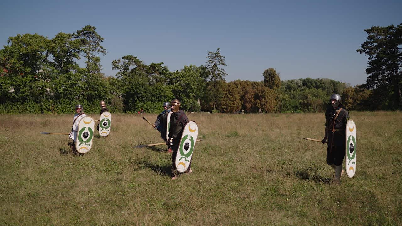 Roman Soldiers Reenactment
