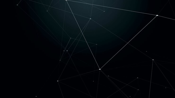 Abstract geometric background with plexus.
