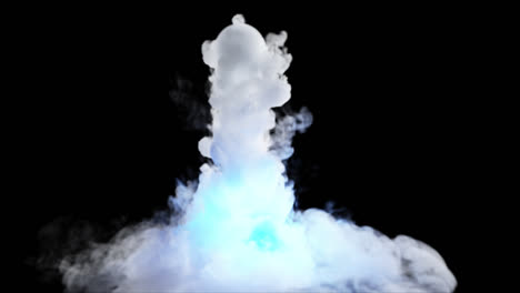 abstract smoke and ink explosion