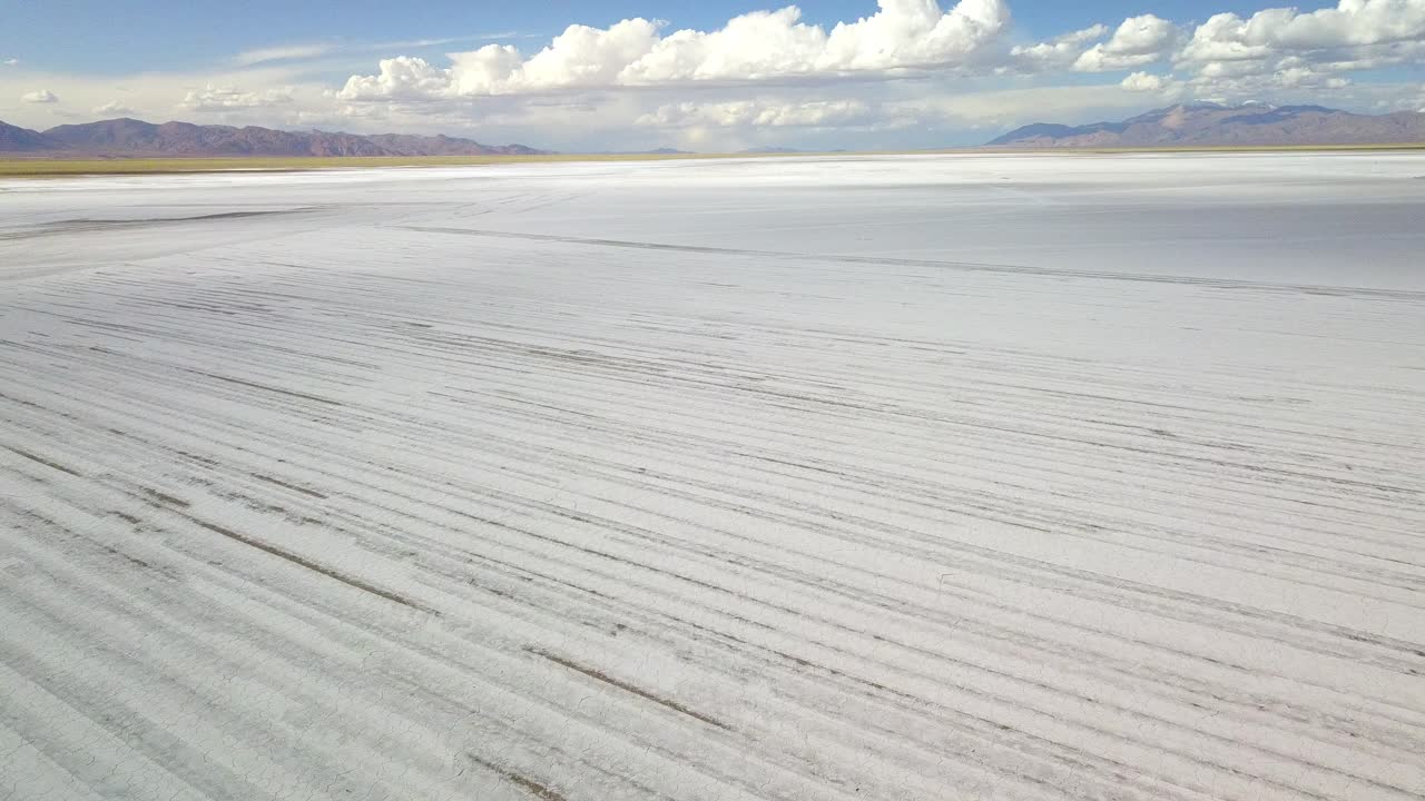 Famous salt flats in northwestern Argentina