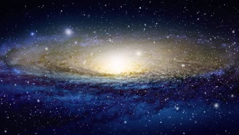 a surface galaxy in the middle of the dark universe