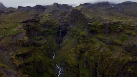 Vorwärtsschuss-Der-Mulagljufur-Schlucht