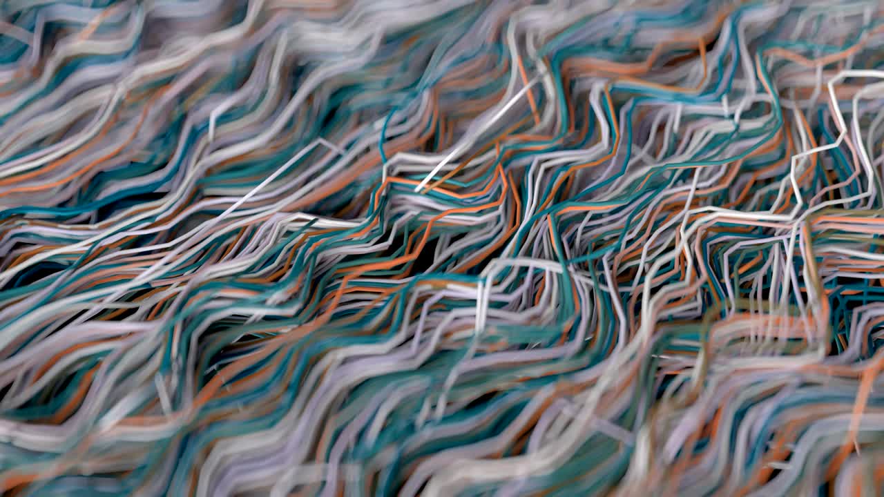 Abstract Futuristic Tech Lines.