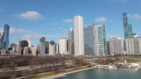 Aerial-View-of-Downtown-Chicago---Navy-Pier