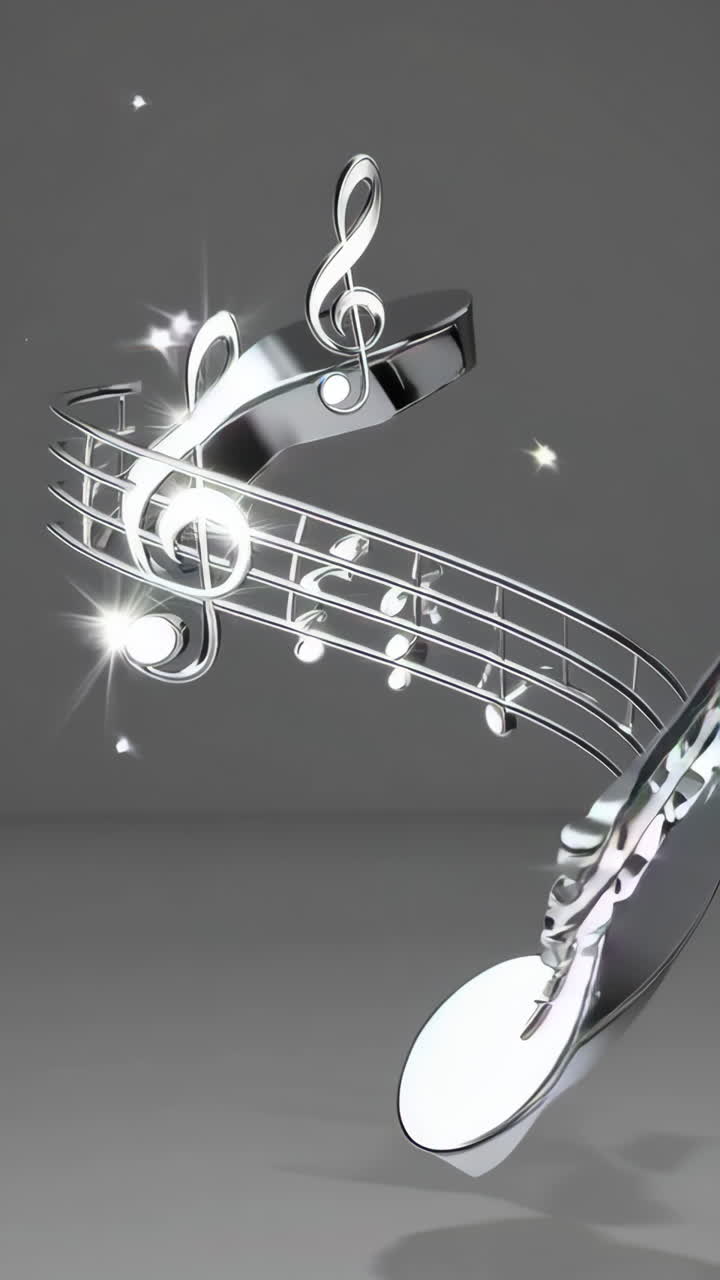 Abstract Music Notes