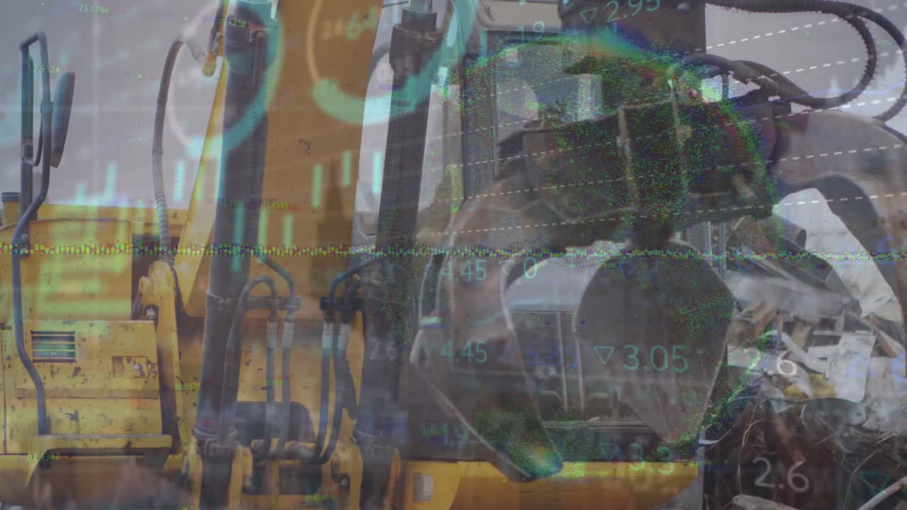 황무지에 있는 기계에 대한 금융 데이터 처리와 통계의 활성화