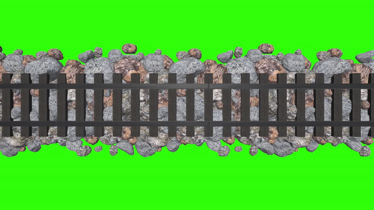 열차 트랙 위쪽