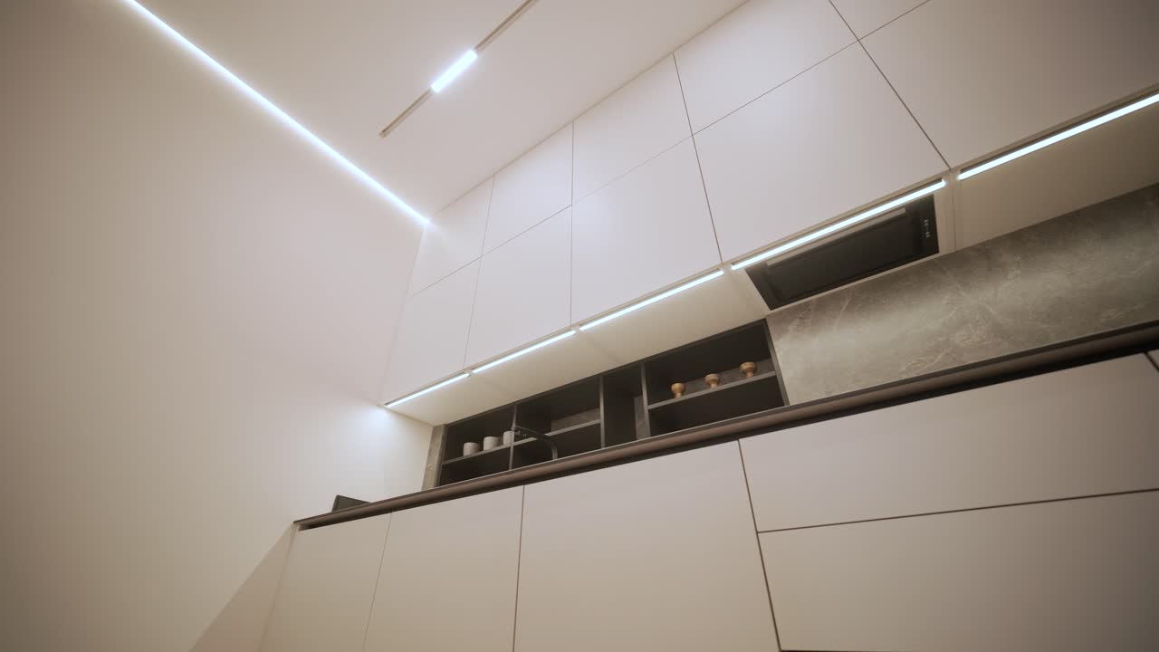 diseño interior moderno de la cocina