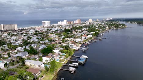 Luftorbit-Panama-City-Beach-In-Florida,-Aufgenommen-In-5k