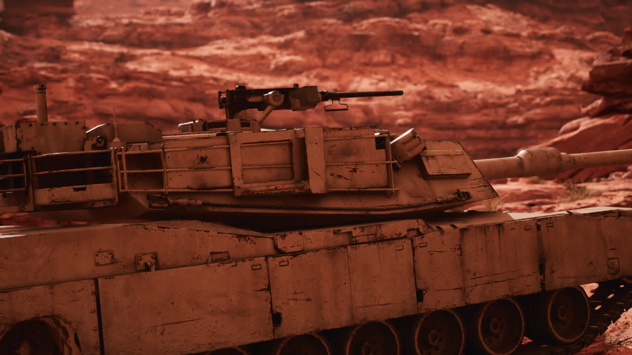 Il carro armato americano Abrams in Afghanistan