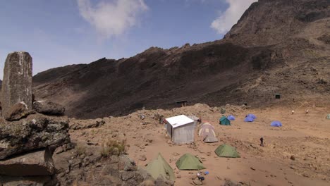 湖邊營地 基利曼傑羅徒步旅行