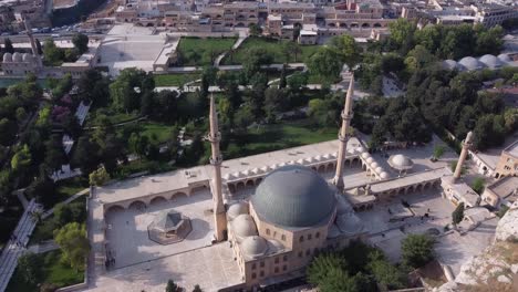 sanliurfa great mosque aerial view