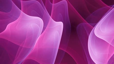 intrincados pliegues tejidos de ondas de plasma rojo magenta, bucle sin costuras de flujo de energía giratorio llamas de plasma de fondo