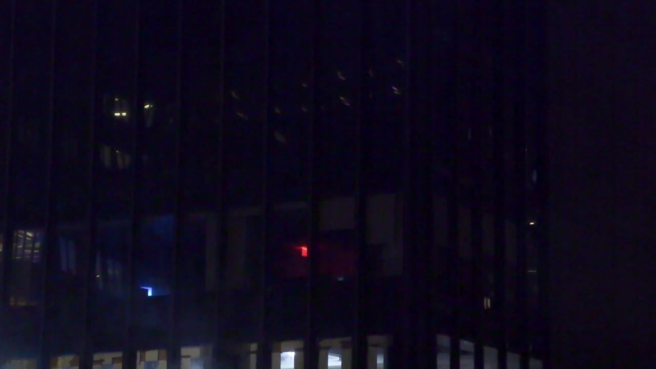 ночь на манхэттене зима, снег