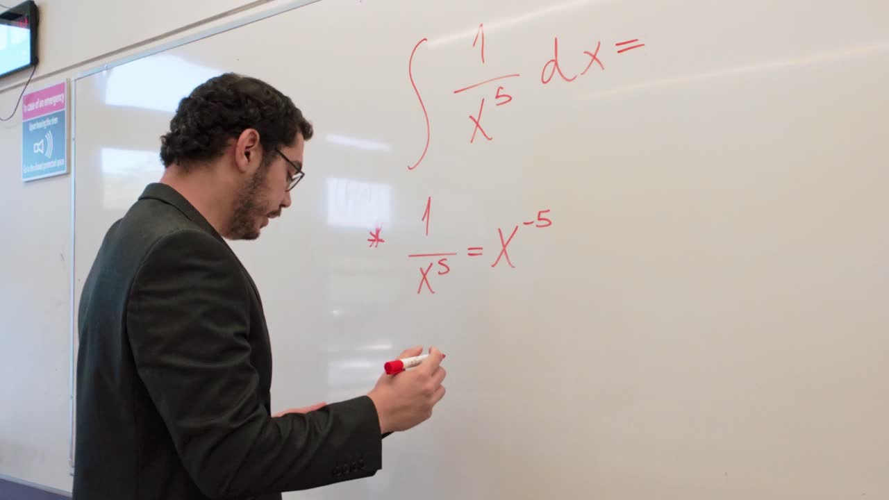 Young Speaker Explaining a Technical Concept