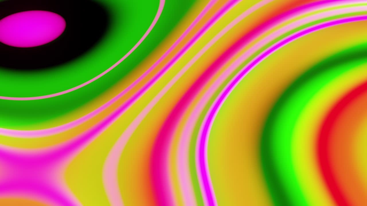 animación suave de las manchas de aceite multicolores vj bucle 4k