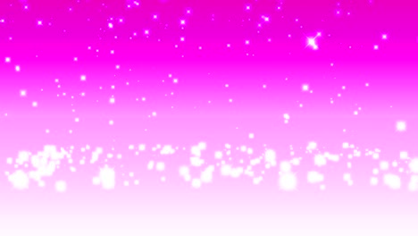 fondo de video partículas rosadas gratis