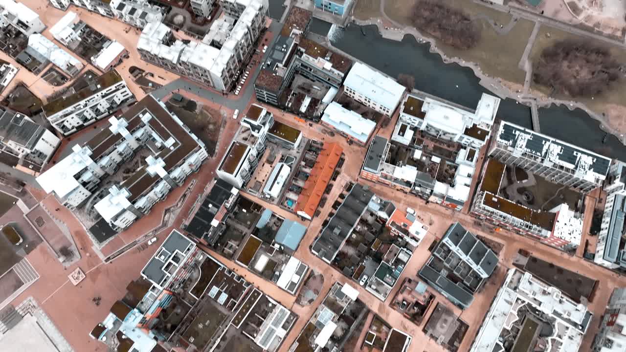 스웨덴 말뫼의 드론 영상