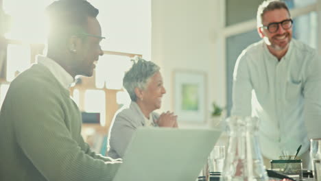 mentor, planning and teamwork with business people