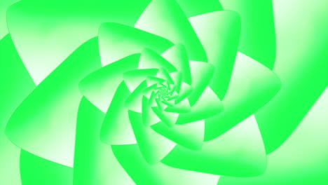 abstract green spiral pattern