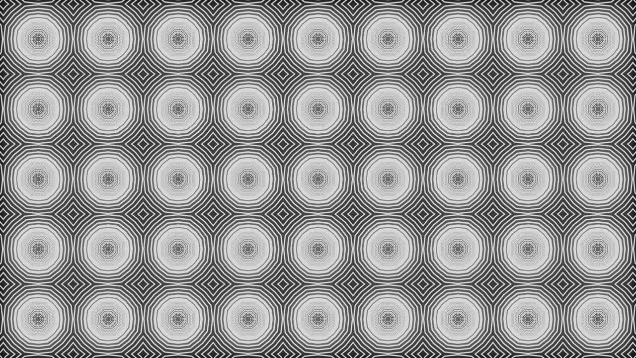 White color Pattern gothic design animation motion graphics