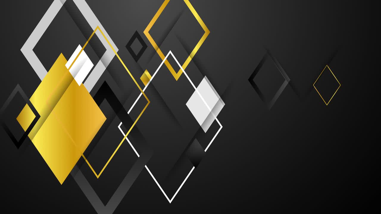 Abstract geometric black background vector illustration.