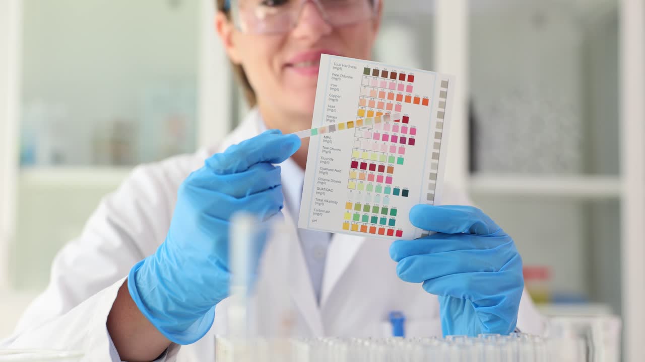 Water Quality Testing in a Laboratory