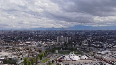 Vuelo-ciudad-de-santiago-Chile-sector-oriente