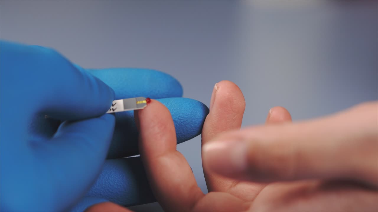 análisis de glucosa en sangre