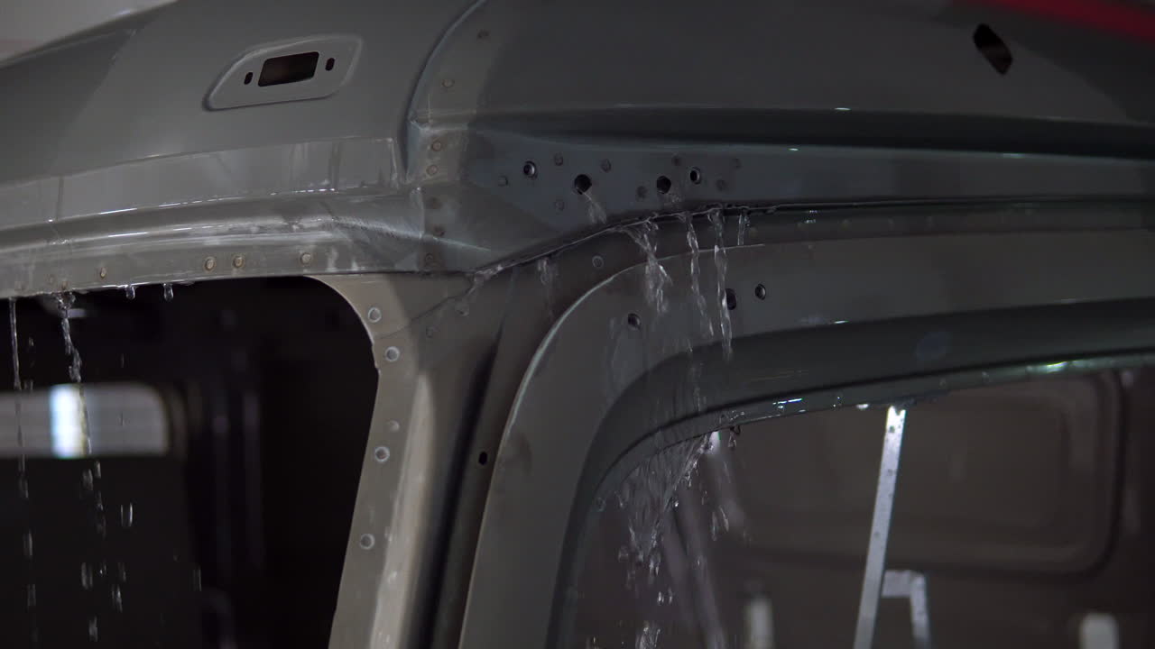 Vehicle Bodywork Undergoing Repair or Maintenance