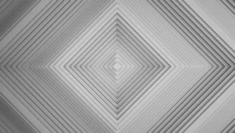 sequential movement of the white rombov rings. the concept of wave and motion. minimalistic 3d business background. a game of shadows. the pattern.