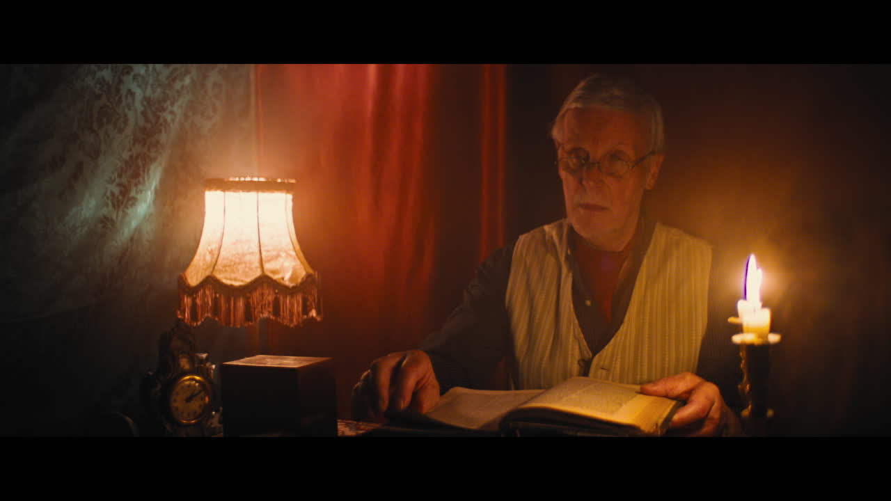 A photographer and an antique dealer in the gypsy circus cart