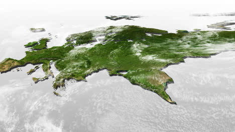 satellite view of europe and asia