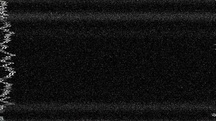 Distorted Television Static