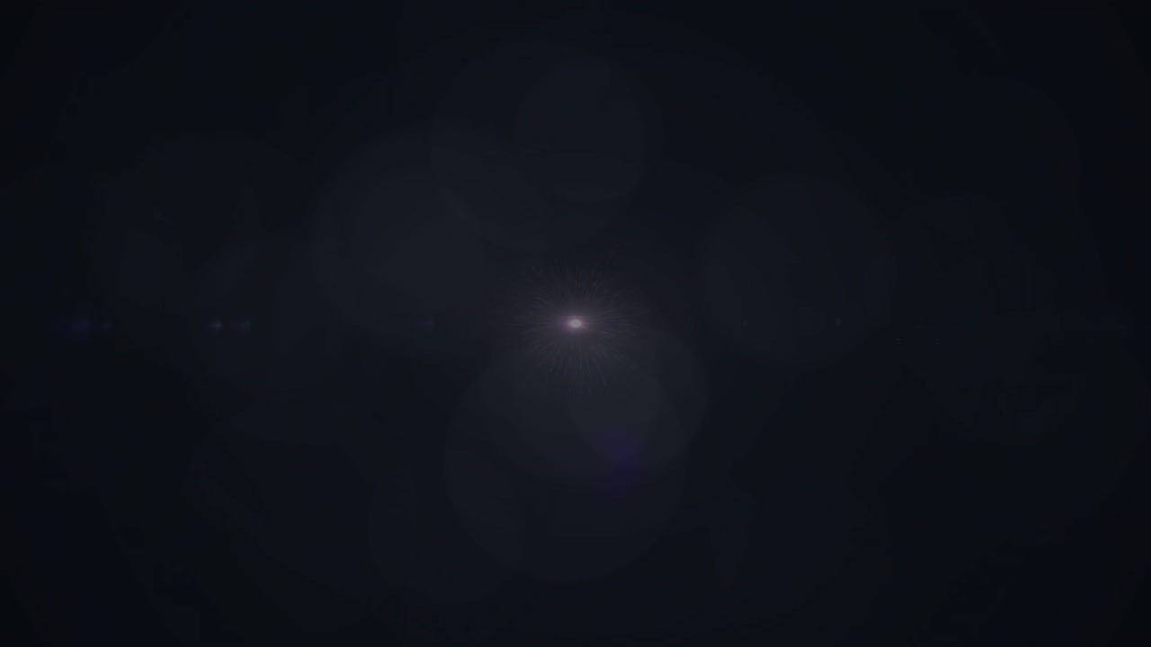 Red 3D 'NEW SEASON' being triggered by glyph, letters assembling and flare pulsing to reveal season