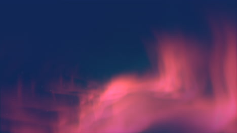 nube roja brillante de movimiento en el cielo oscuro