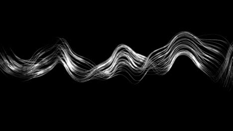 4k líneas onduladas abstractas.