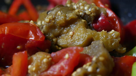 Extreme-close-up-vegetable-stew-being-bowled