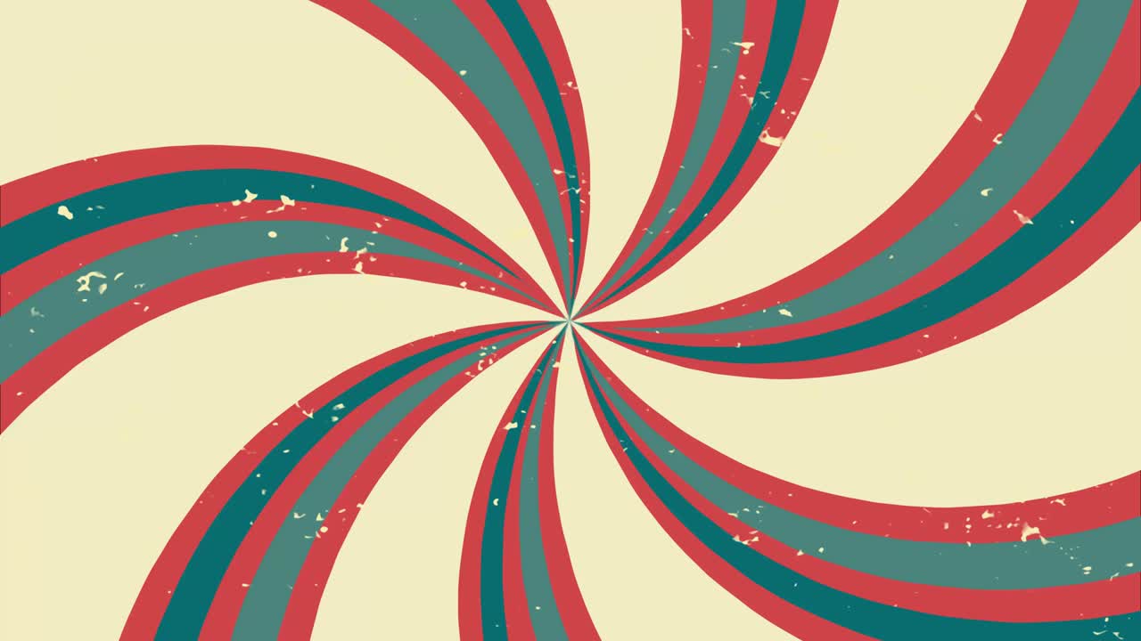 회전 레트로 선버스트 시엄리스 루프 (그런지 빈티지 배경)