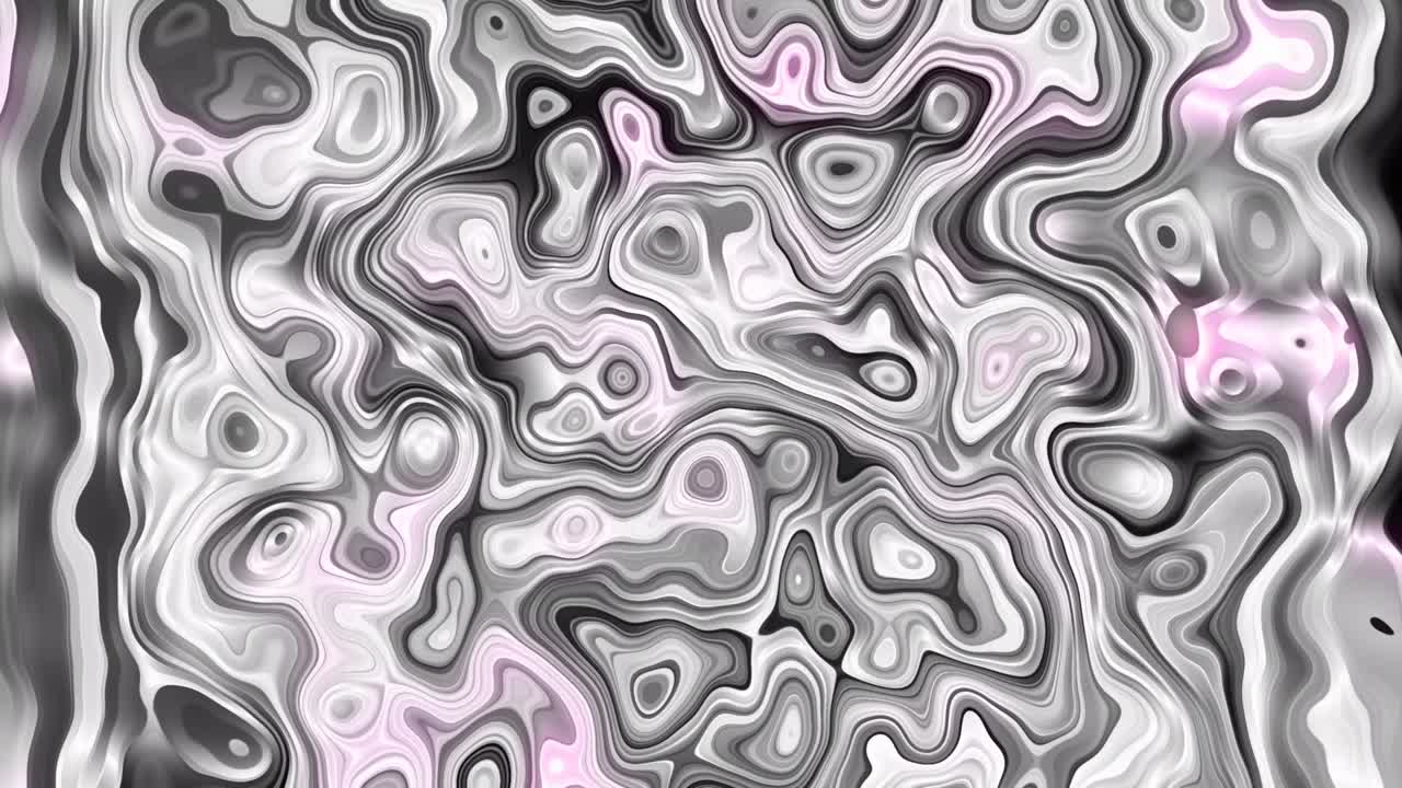 abstracto elegante blanco colorido línea de brillo giratorio líquido brillante fondo ondulado liso