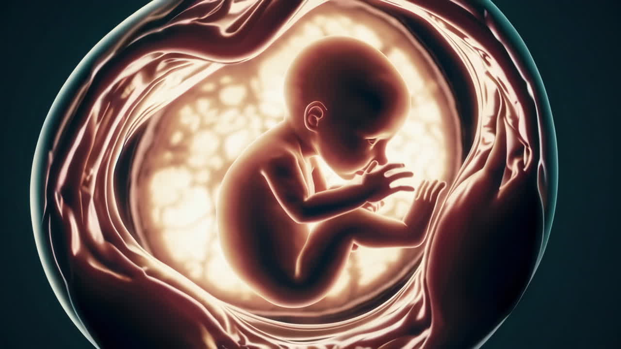 feto en el útero