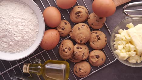 ingredients for chocolate chip cookies